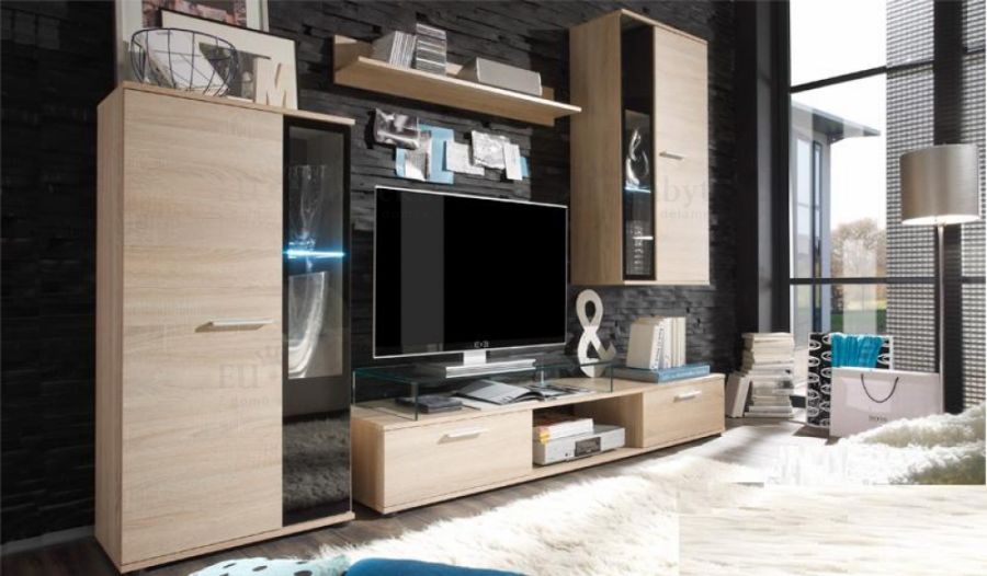 Obývací stěna SALESA dub sonoma*