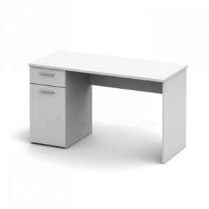 PC stůl, bílá, EGON