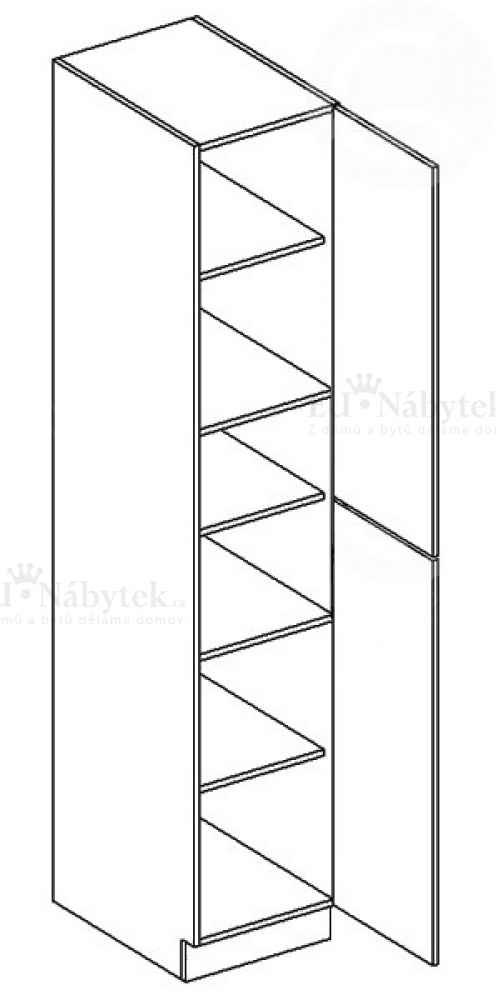 Kuchyňská skříňka DIAMOND, potravinová 40 cm