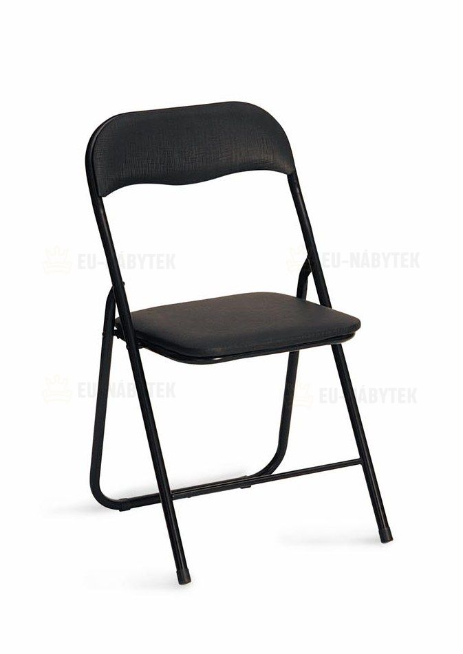 Skládací židle K5 černá DOPRODEJ*