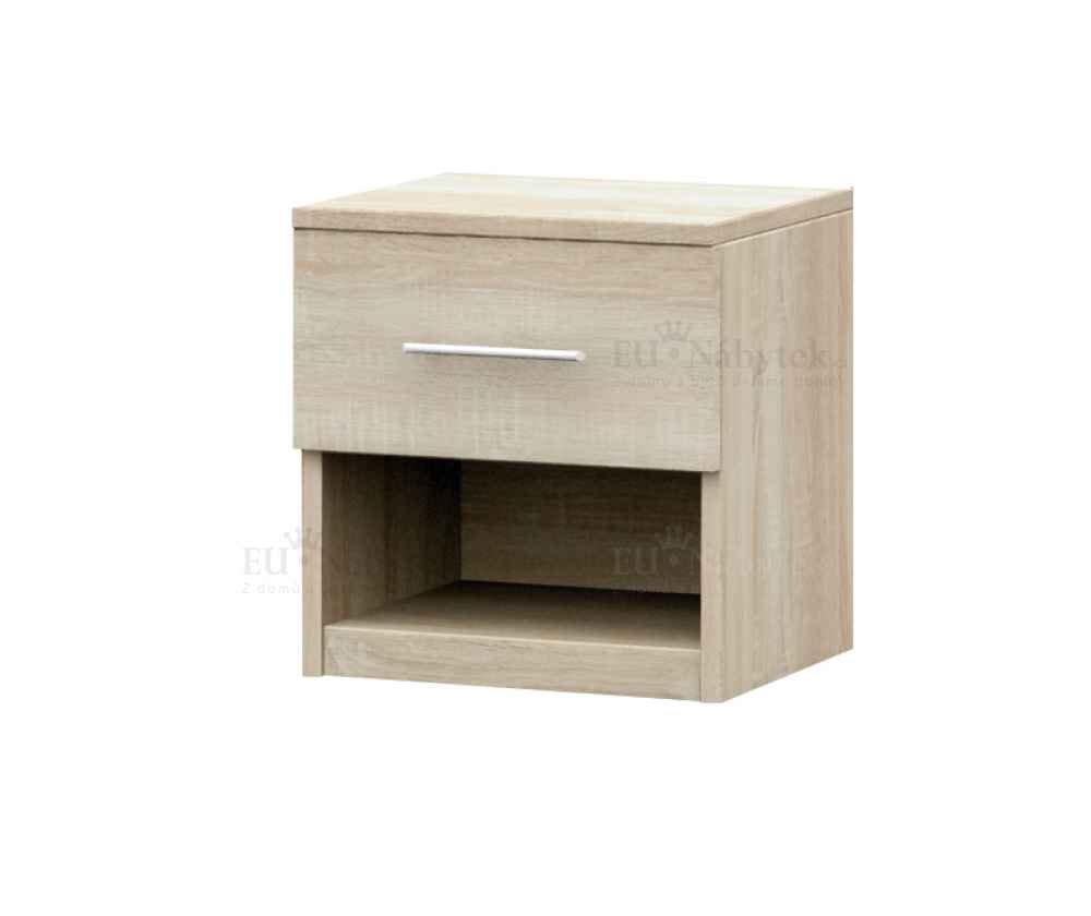 Noční stolek ALESSIA dub sonoma DOPRODEJ*