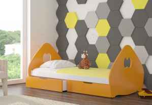 Dětská postel ELSA oranžová
