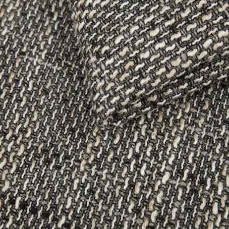 Rozkládací rohová sedačka RENTO šedá-melír / černá