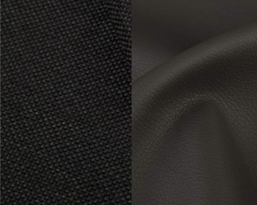 Rozkládací rohová sedačka SANTIAGO šedá / černá