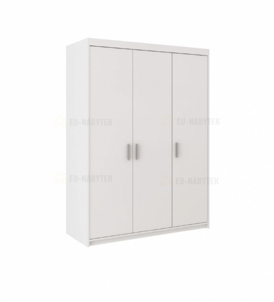 Šatní skříň LENA 133 bílá