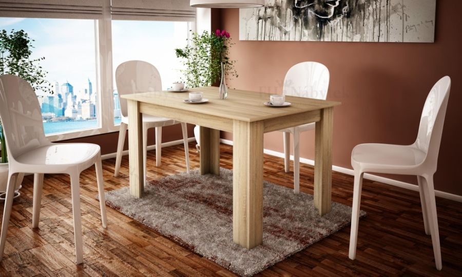Jídelní stůl SANDRA 120 sonoma DOPRODEJ*