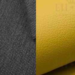 Rozkládací sedačka DARCO U šedá / žlutá