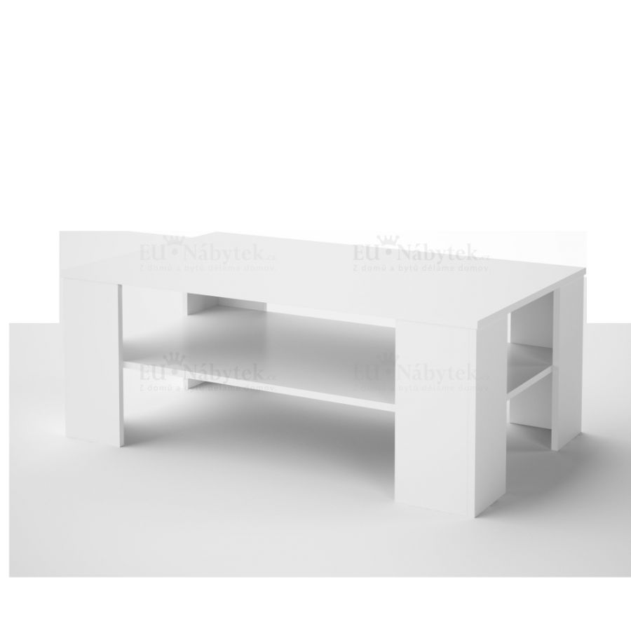 Konferenční stolek EMANUEL bílá