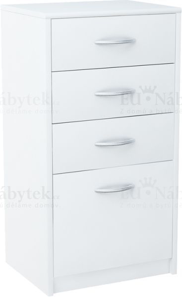 Komoda JULIUS K14S bílá DOPRODEJ*