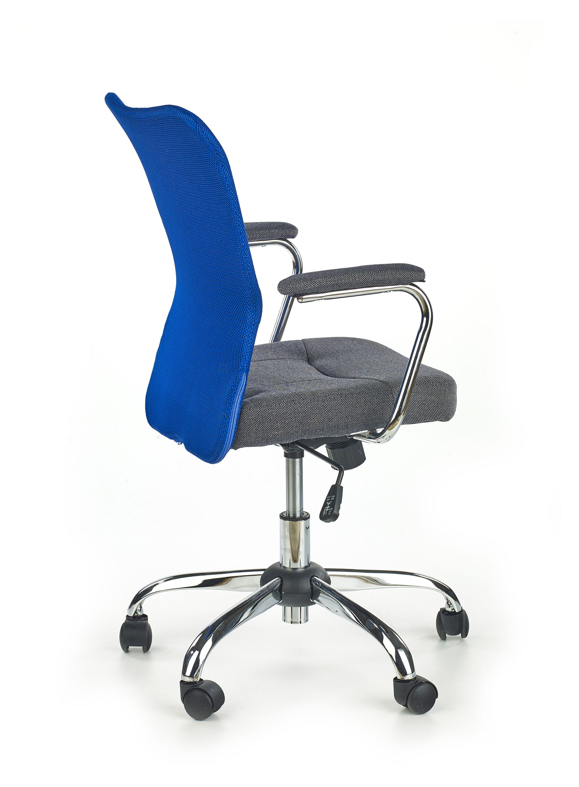 Kancelářská židle ANDY modrá/šedá