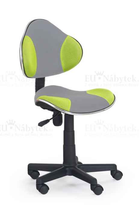 Dětská židle FLASH 2 zelená/šedá