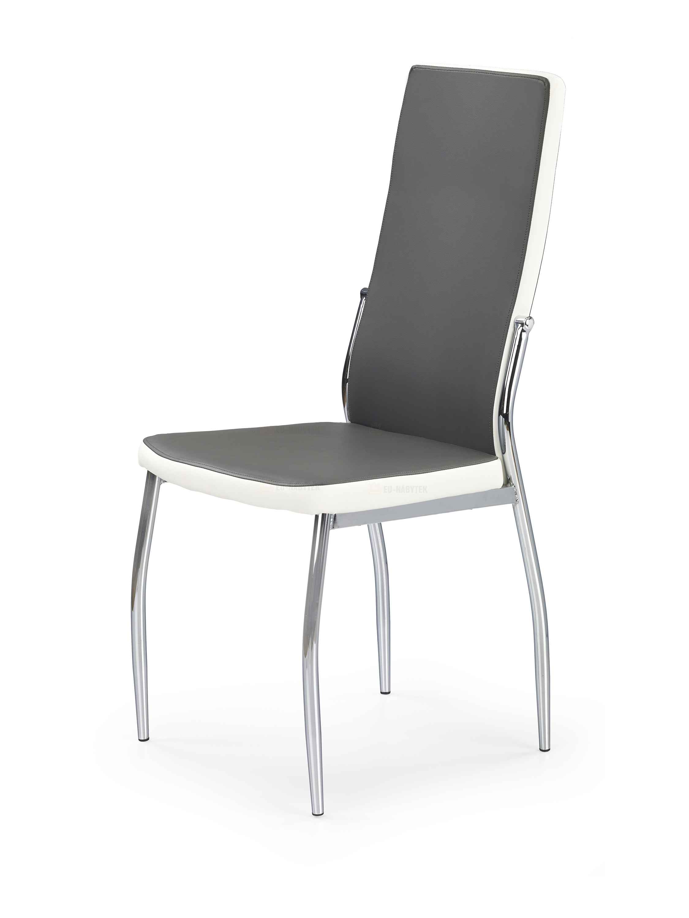 Jídelní židle MERLIN šedá/bílá