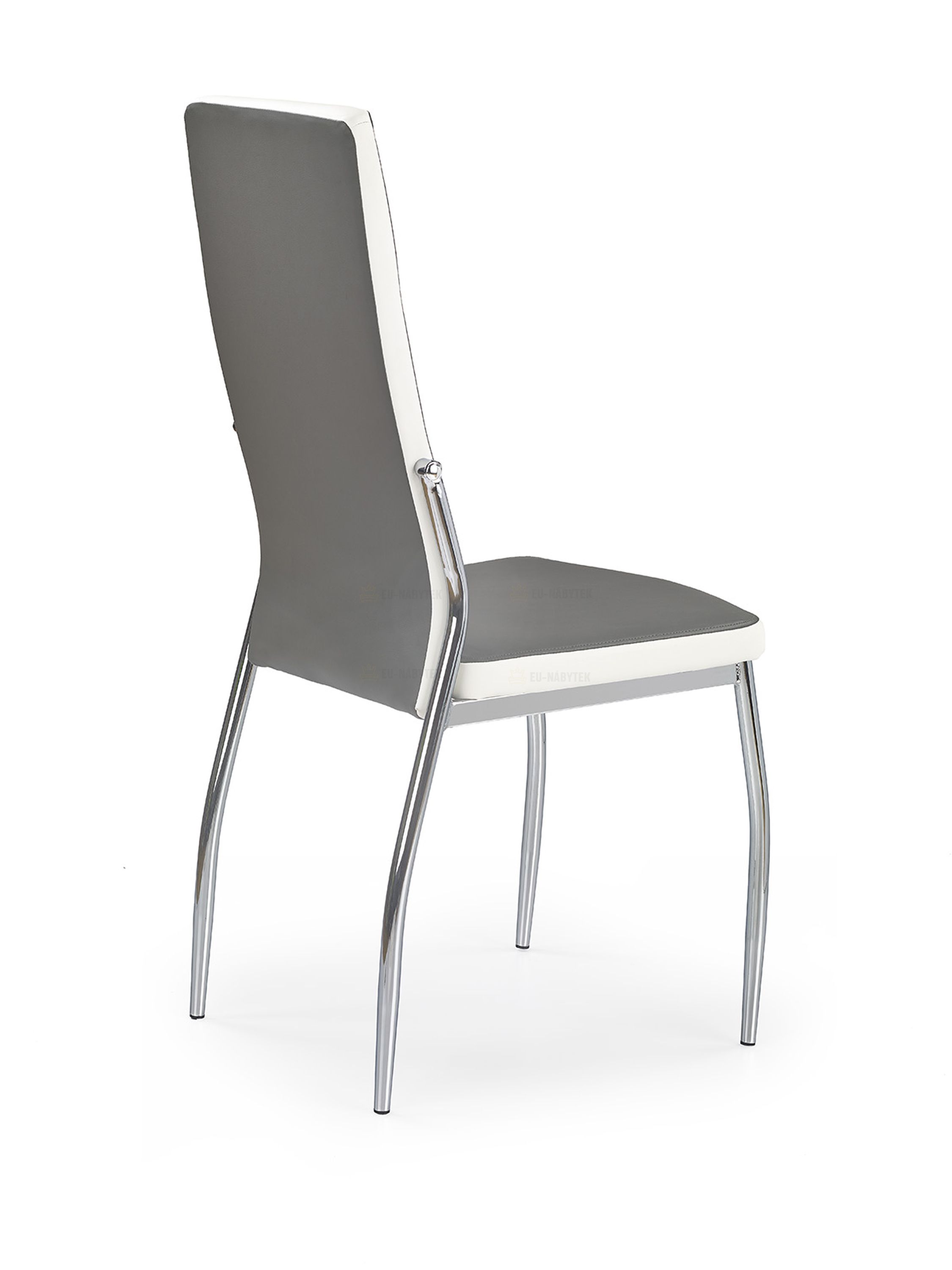 Jídelní židle MERLIN šedá/bílá