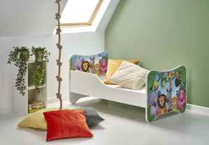 Dětská postel HAPPY JUNGLE vícebarevná