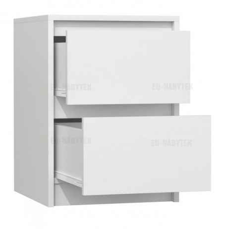 Noční stolek KARIN bílá 1+1 ZDARMA