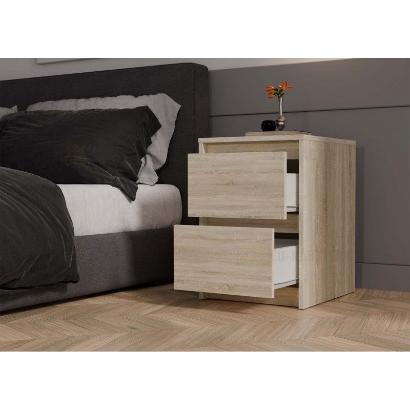 Noční stolek KARIN dub sonoma DOPRODEJ