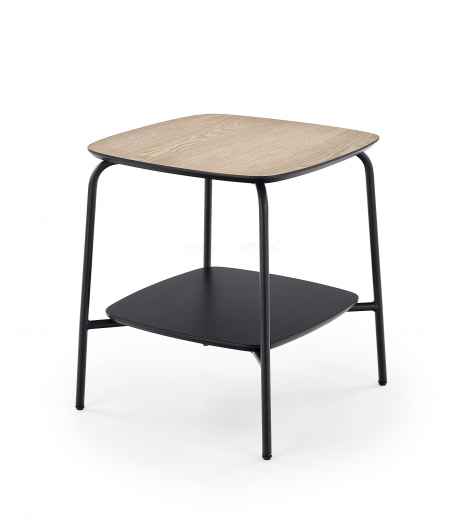 Konferenční stolek GENUA 1 černá / přírodní