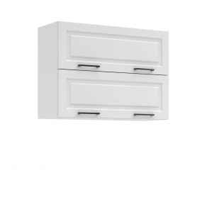 Kuchyňská skříňka ASTA, horní dvojskříňka výklopná 80cm, bílá mat