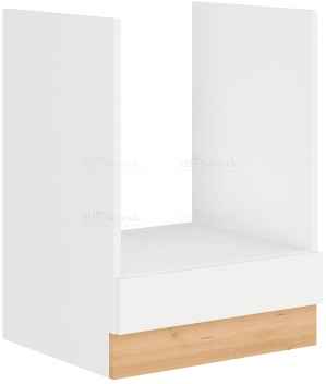 Kuchyňská skříňka INOTIC, spodní na troubu 60cm -  buk Iconic / bílá