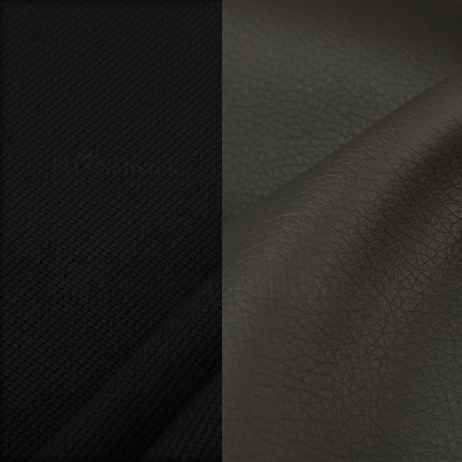 Rozkládací rohová sedačka FRODOS mini černá / šedá