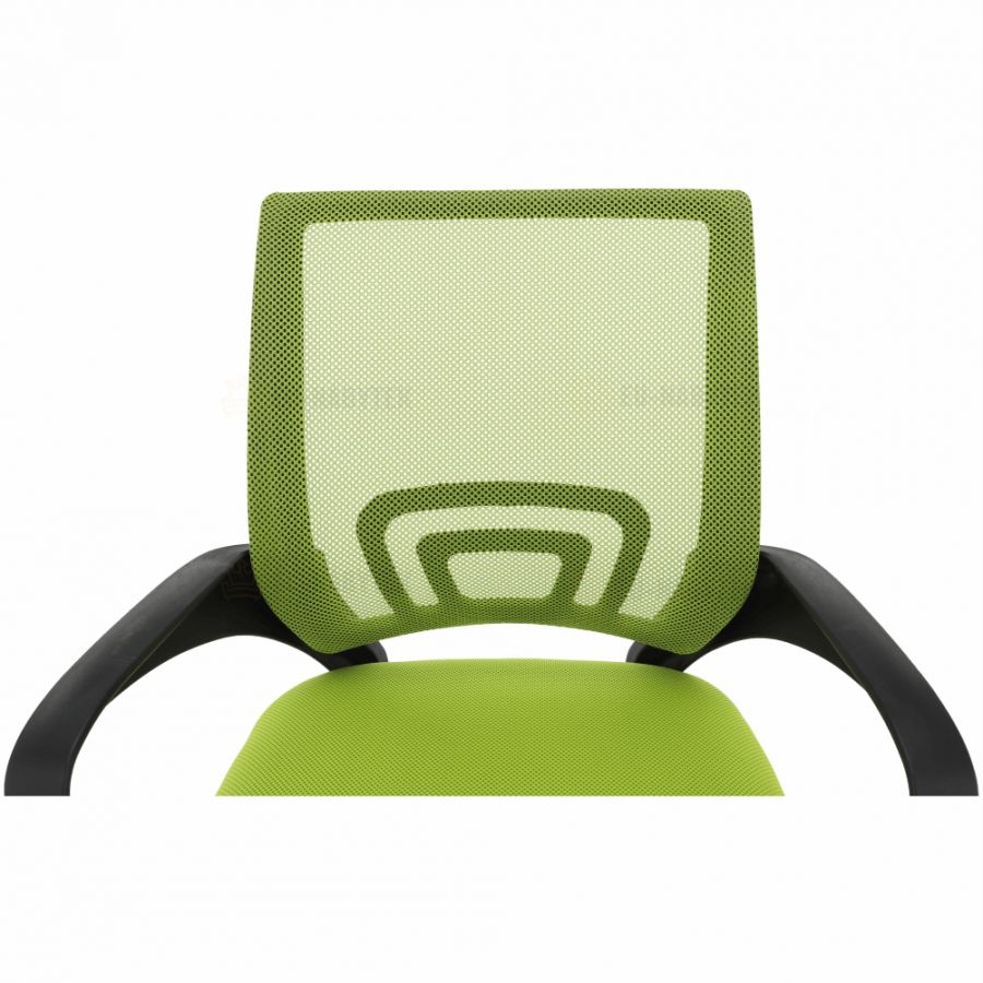 Kancelářská židle, zelená / černá, DEX 2 NEW