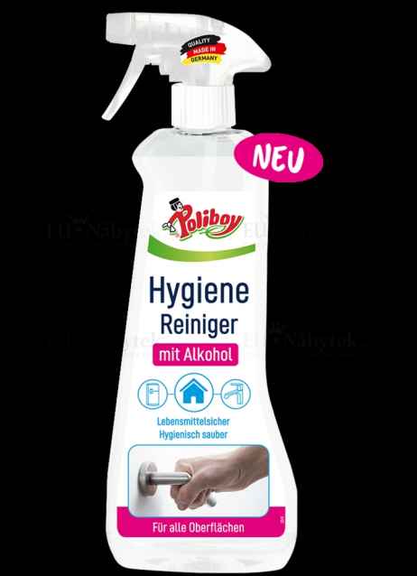 Hygienický čistič s alkoholem 500 ml