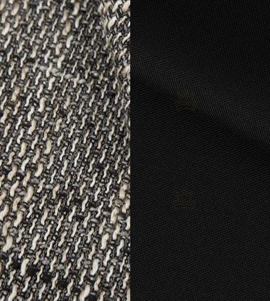 Taburet MIA šedá melír / černá