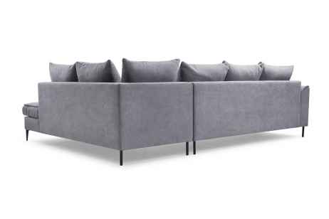 Rohová sedačka LENIA šedá