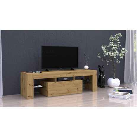 RTV stolek DOVES 140 dub artisan DOPRODEJ