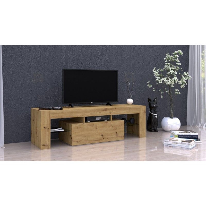 RTV stolek DOVES 140 dub artisan DOPRODEJ
