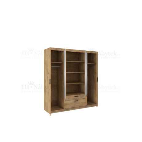 Šatní skříň LENA 176 dub lefkas