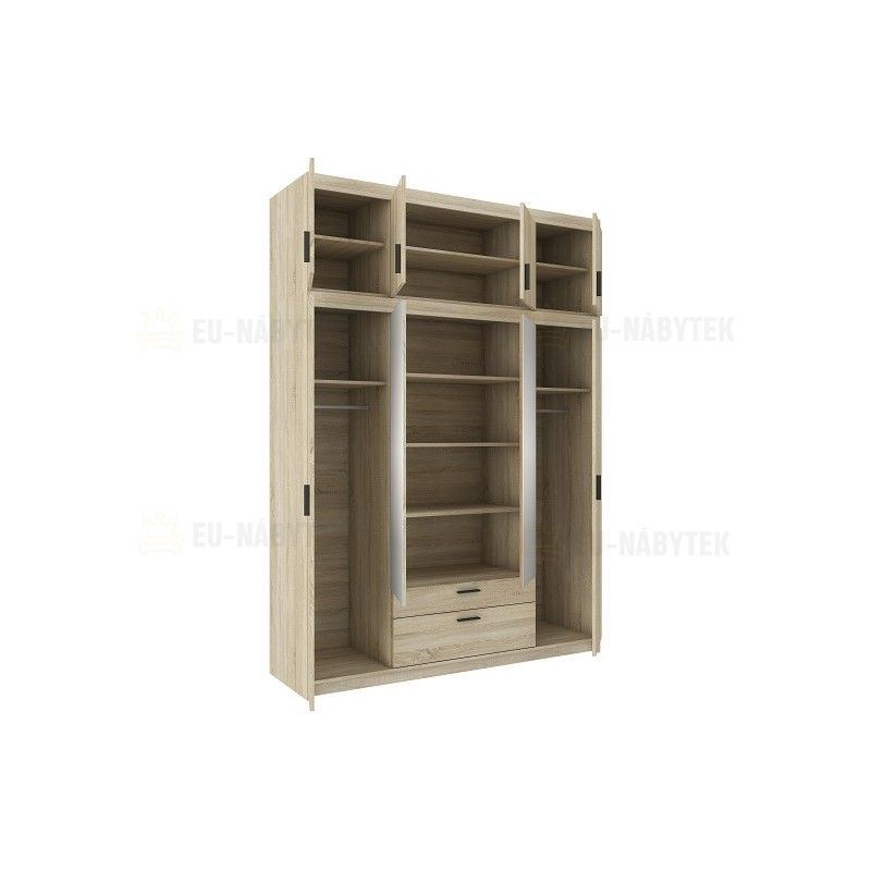 Šatní skříň LENA 176 dub sonoma