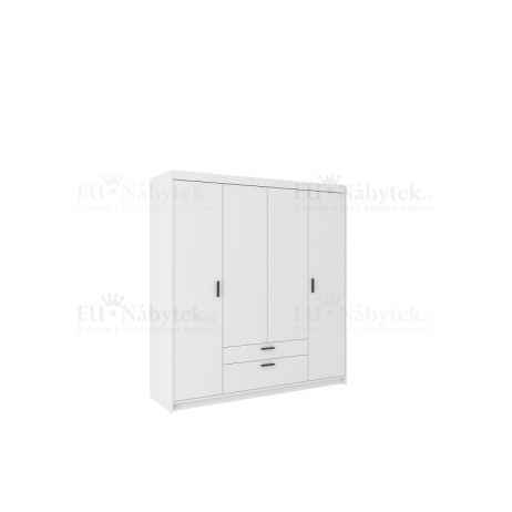 Šatní skříň LENA 176 bílá
