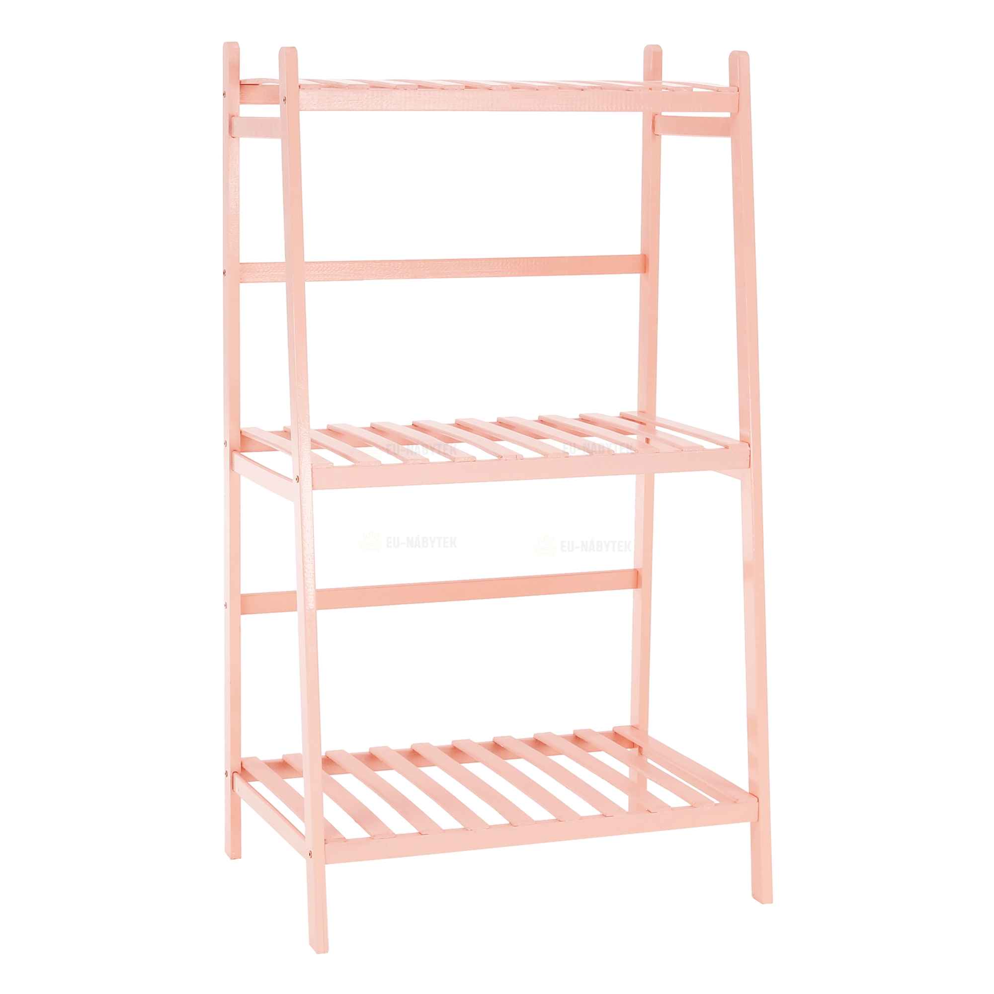 Skládací regál, růžová, Nepel TYP 3 + dárek