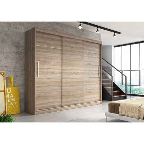 Šatní skříň ALBINA 250 dub sonoma