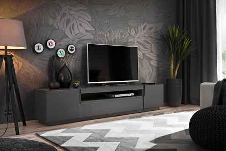 RTV stolek ASTON grafit mat DOPRODEJ*