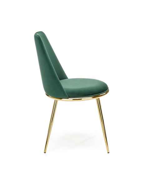 Židle K460 tmavě zelená