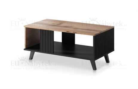Konferenční stolek RANDOM LAW-1 wotan dub / černá