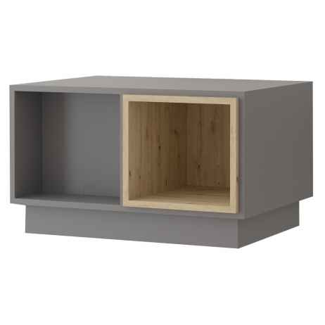 Konferenční stolek GRENAI šedá / dub artisan DOPRODEJ*