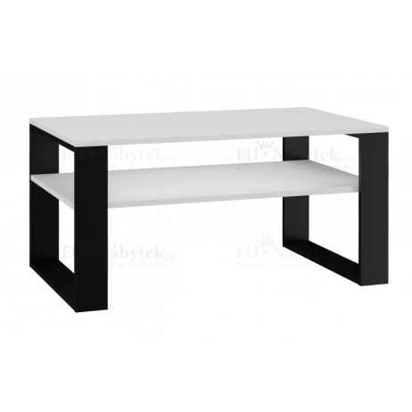Konferenční stolek MADONNA 1P bílá / černá