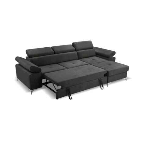 Rozkládací rohová sedačka MARINA MINI 287x174 béžová