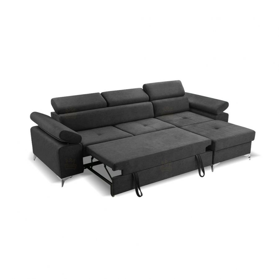 Rozkládací rohová sedačka MARINA MINI 287x174 zelená