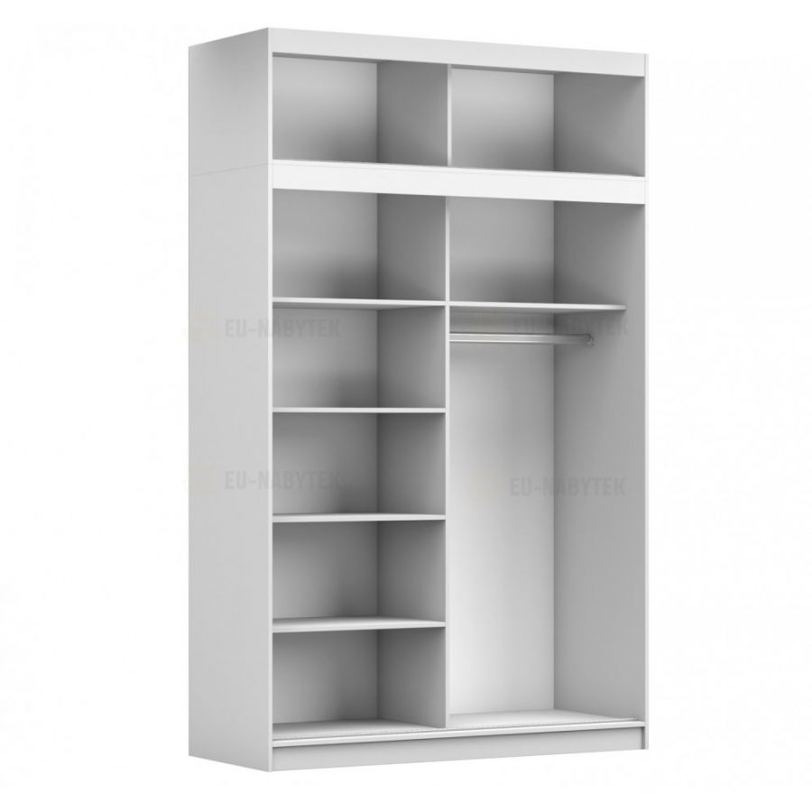 Šatní skříň VESTIMO II 150 dub sonoma s nádstavcem