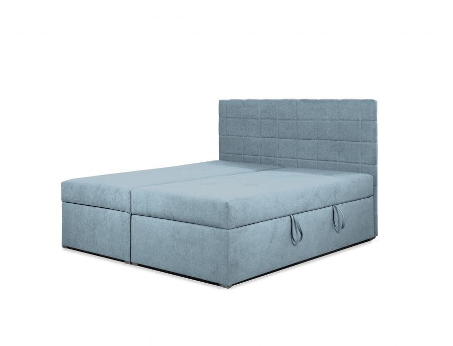 Kontinentální postel Boxspring HORAL SOFT mentolová