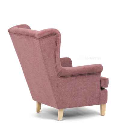 Křeslo ušák, růžová látka, AK-388 PINK2