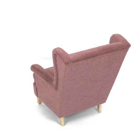 Křeslo ušák, růžová látka, AK-388 PINK2