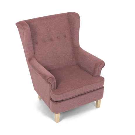 Křeslo ušák, růžová látka, AK-388 PINK2