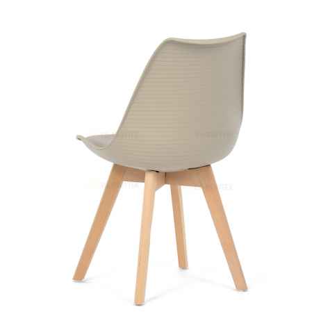 Židle jídelní, cappuccino plast, CT-X7055 CAP