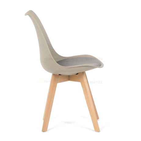 Židle jídelní, cappuccino plast, CT-X7055 CAP