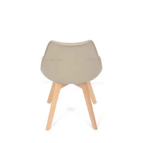 Židle jídelní, cappuccino plast, CT-X7055 CAP
